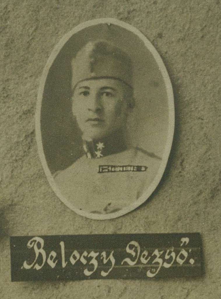 Desider Belóczy (1896 - 1918) návrat vojnového hrdinu do Kežmarku...