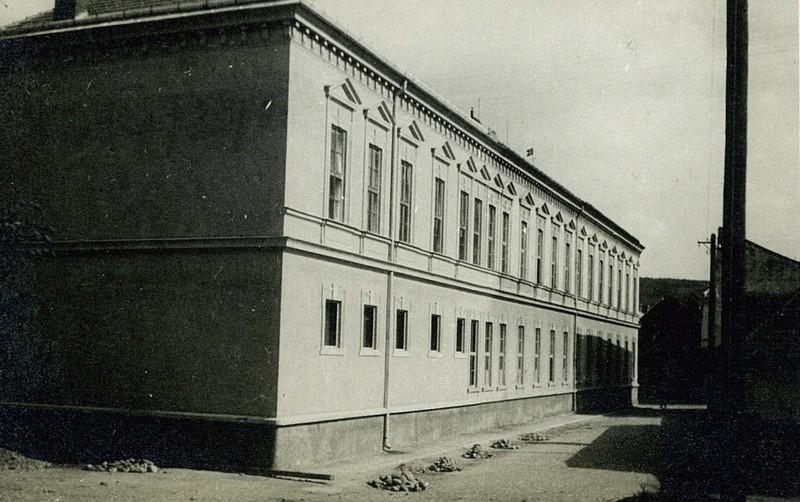 Budova Evanjelickej ľudovej a meštianskej školy (foto: Múzeum v Kežmarku)