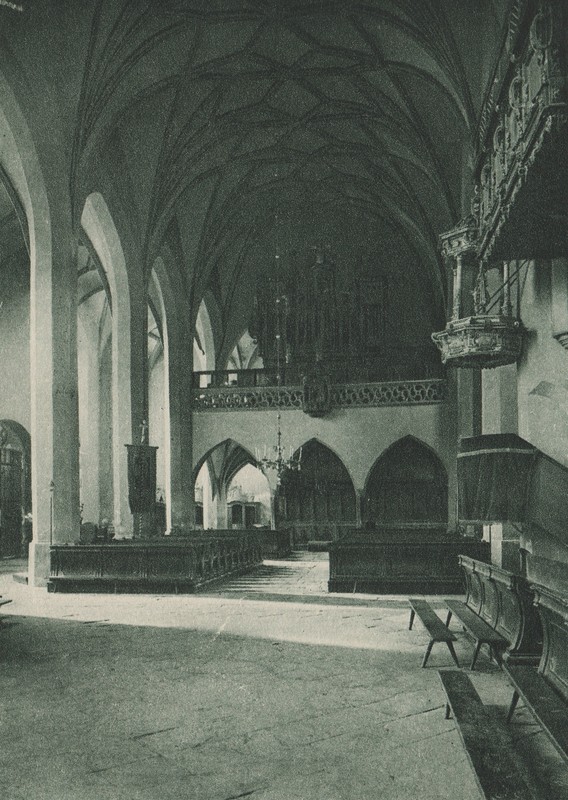 Interiér kežmarského Kostola sv. Kríža (foto: Múzeum v Kežmarku)