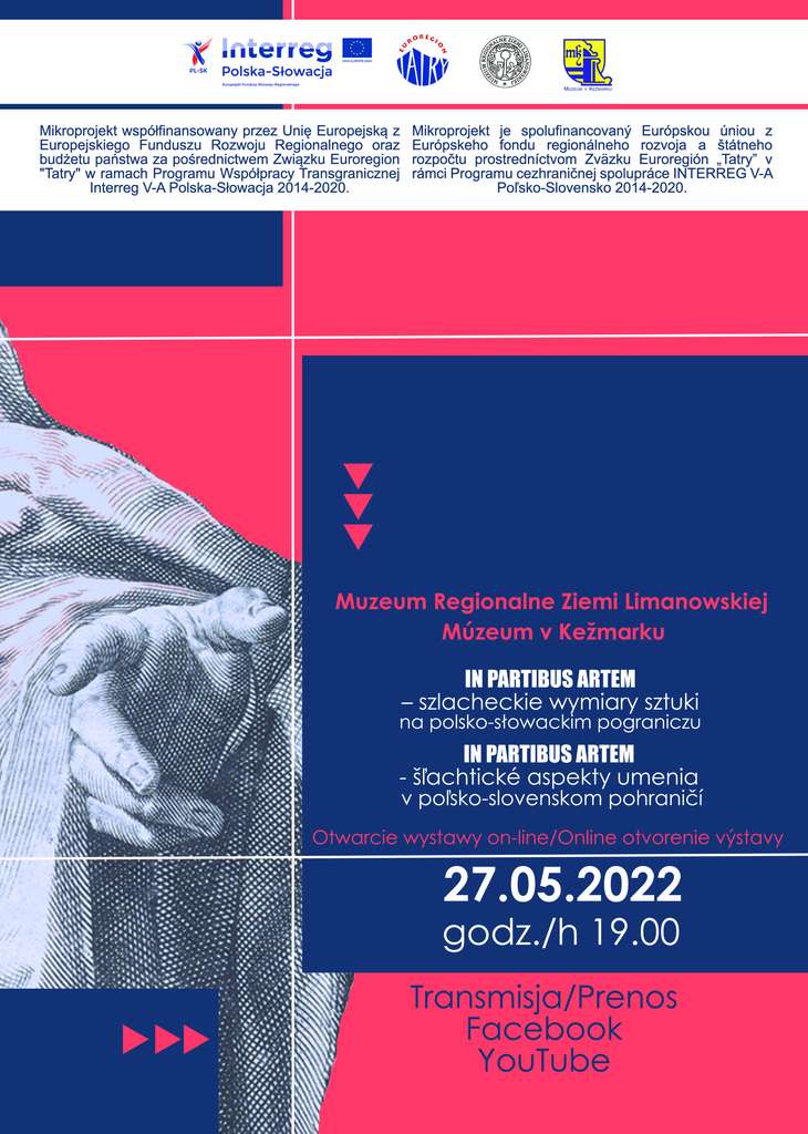 Online otvorenie výstavy 27.5.2022 - plagát