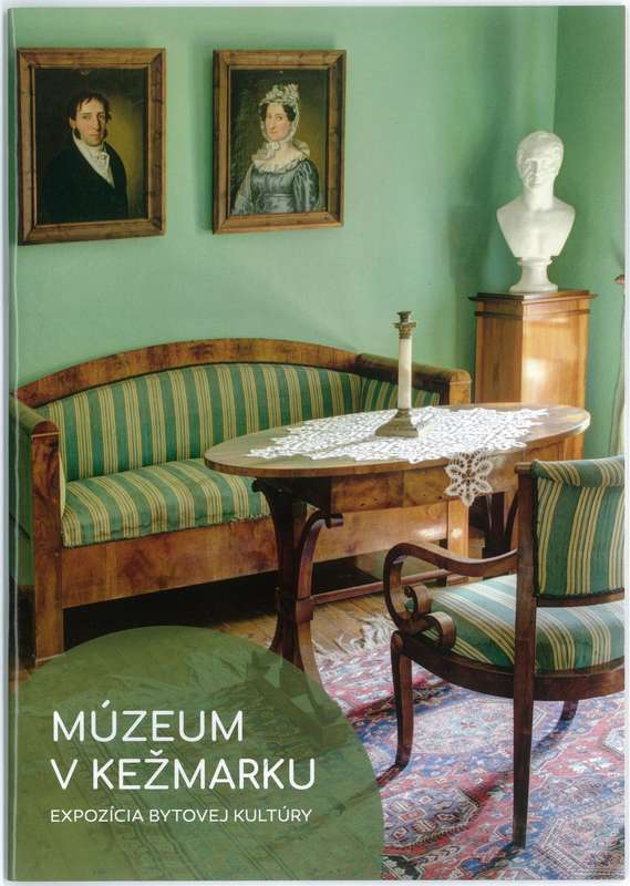 Múzeum v Kežmarku - Expozícia bytovej kultúry - Obálka brožúry
