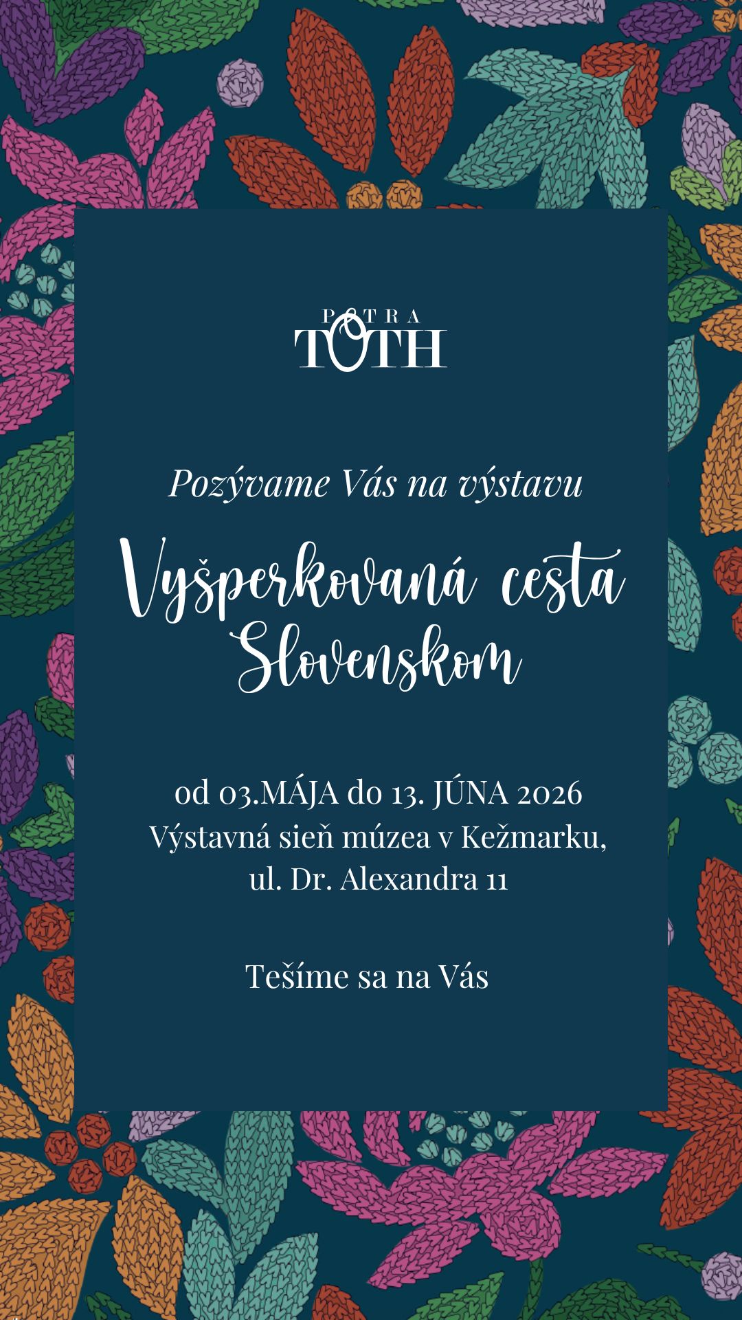 Petra Toth - Vyšperkovaná cesta Slovenskom